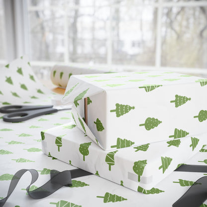 Winter Pines Wrapping Paper