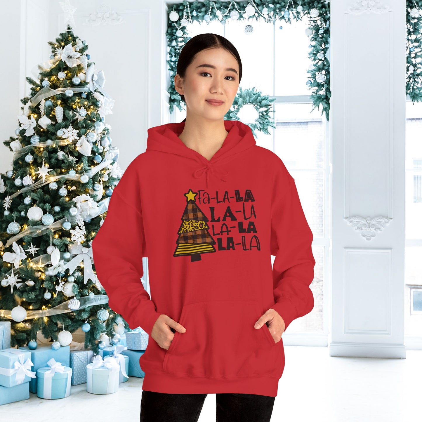 Fa-La-La-La-La-La-La-La-La Adult Heavy Blend™ Hoodie