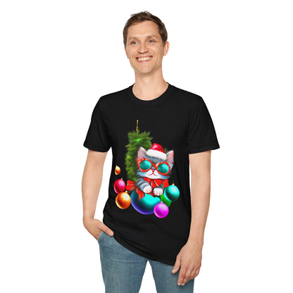 Christmas Ornaments Kitten T-shirt