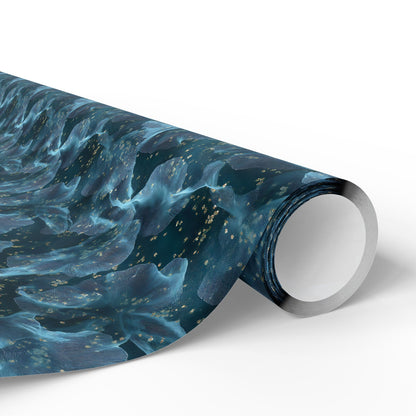 Midnight Sheer & Lace Wrapping Paper