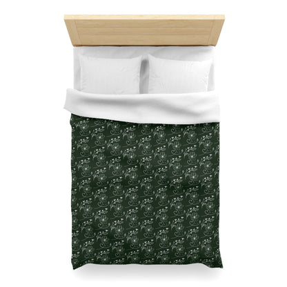 Flowers & Butterflies Microfiber Duvet Cover