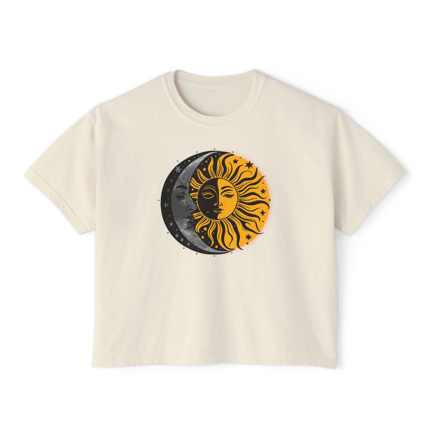 Sun Moon Stars Women's Boxy Tee