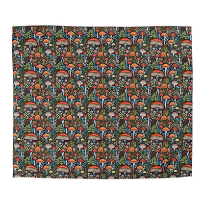 Shroom Bloom Microfiber Duvet Cover
