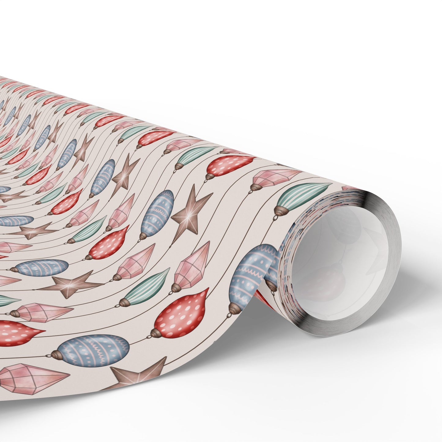 Christmas Baubles Wrapping Paper