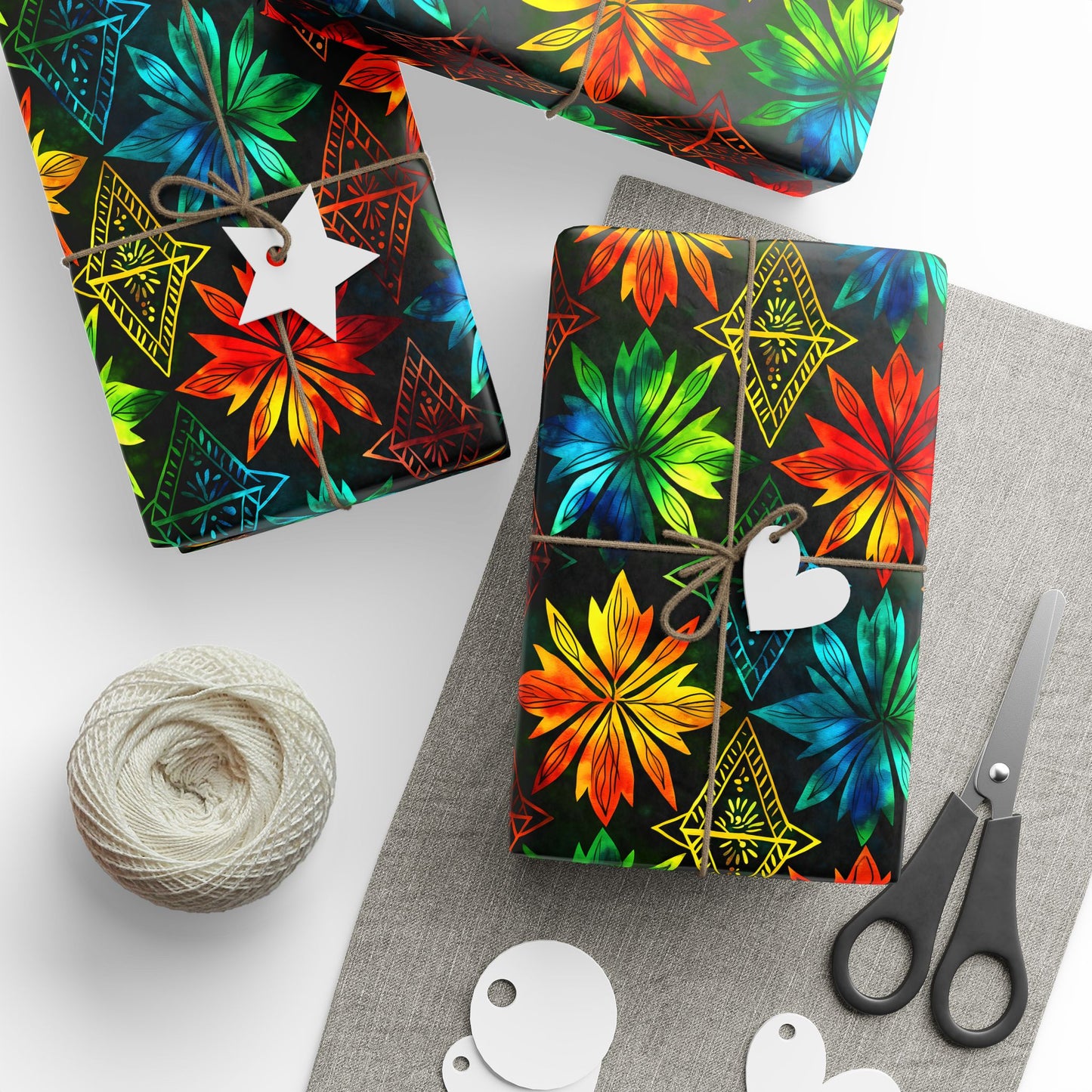 Celebration Mosaic Kwanzaa Wrapping Paper