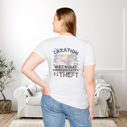 Taxation without Representation is Theft Adult T-shirt