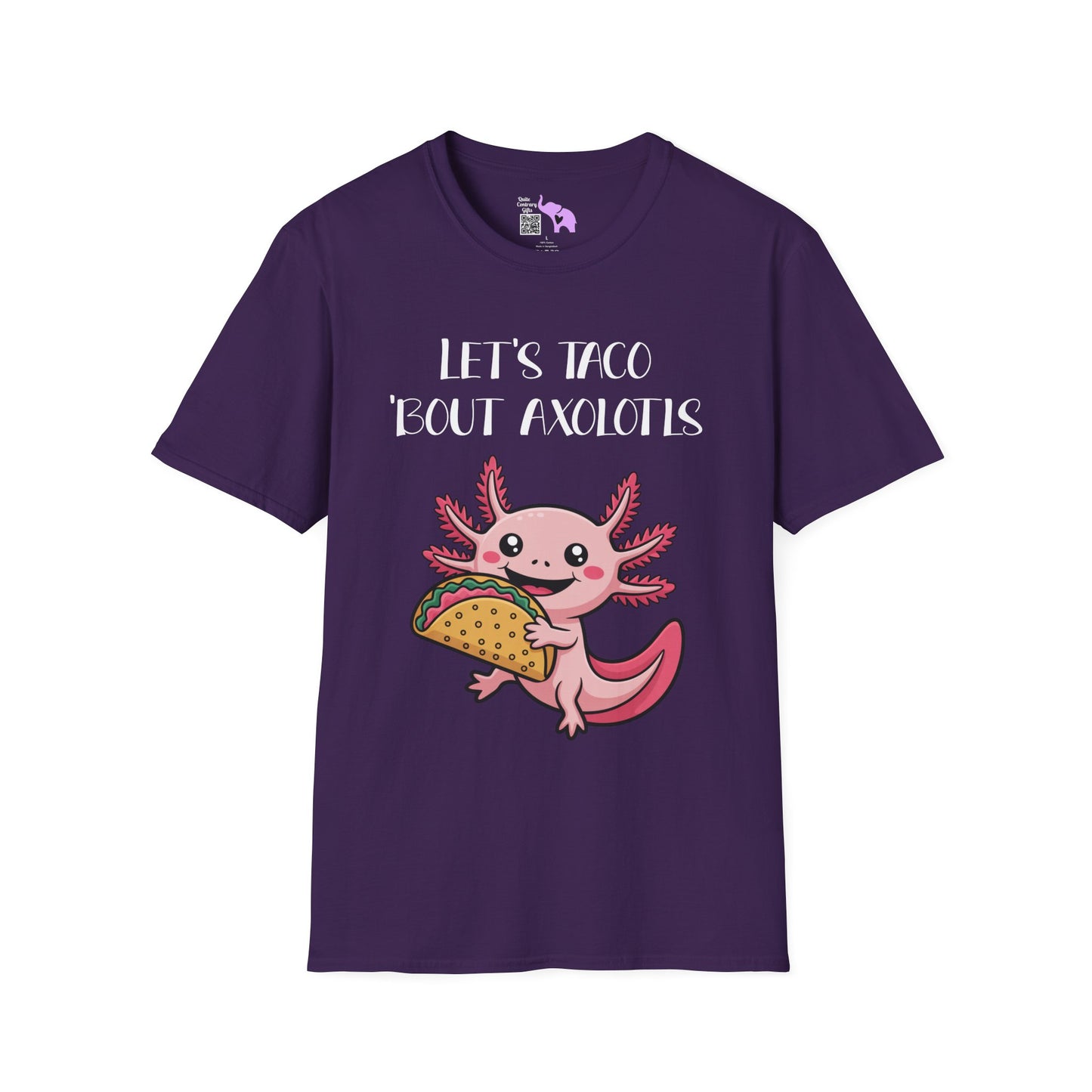 Let's Taco 'Bout Axolotls Adult T-shirt