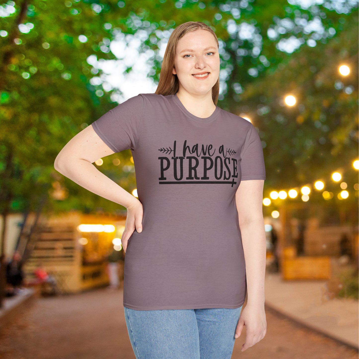 I Have A Purpose Adult T-shirt