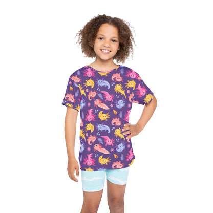 Axolotl Adventures Kids T-Shirt