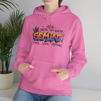 Gemini Street Art Heavy Blend™ Hooded Sweatshirt