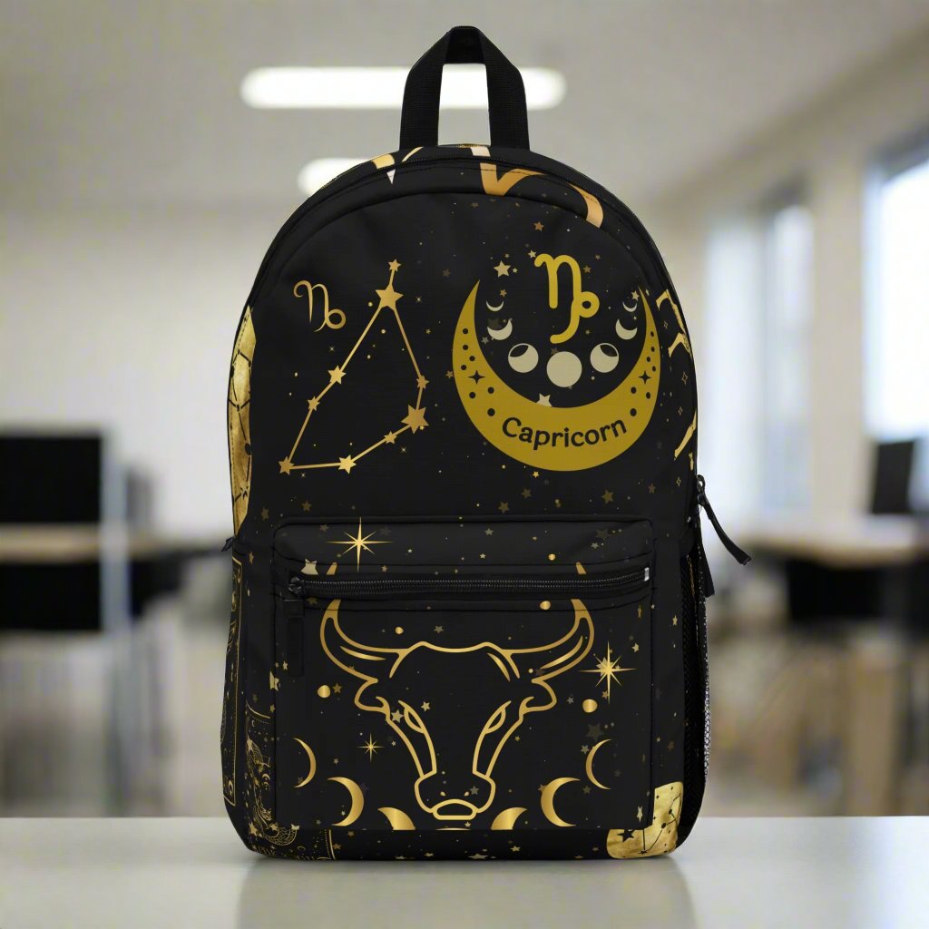 Capricorn Zodiac Backpack