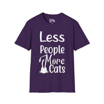 Less People More Cats T-shirt