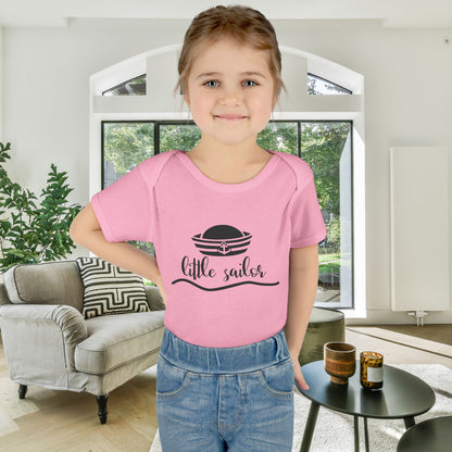 Little Sailor Baby Rib Bodysuit
