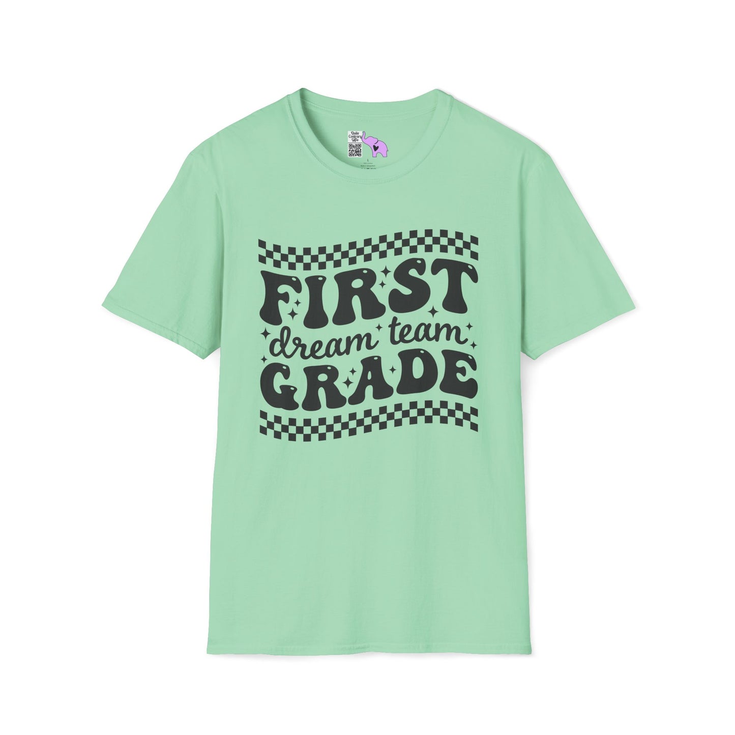 First Grade Dream Team Adult T-shirt