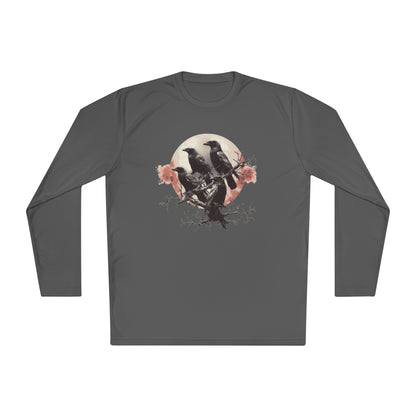 Halloween Crows 2 Adult Long Sleeve Tee