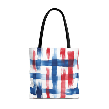 LIberty Strokes Canvas Tote Bag