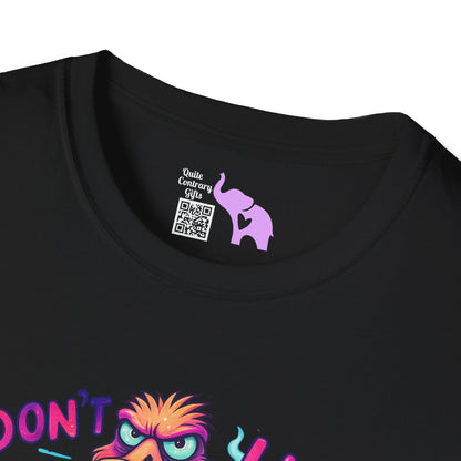 I Don't Like Morning People or People Adult T-shirt