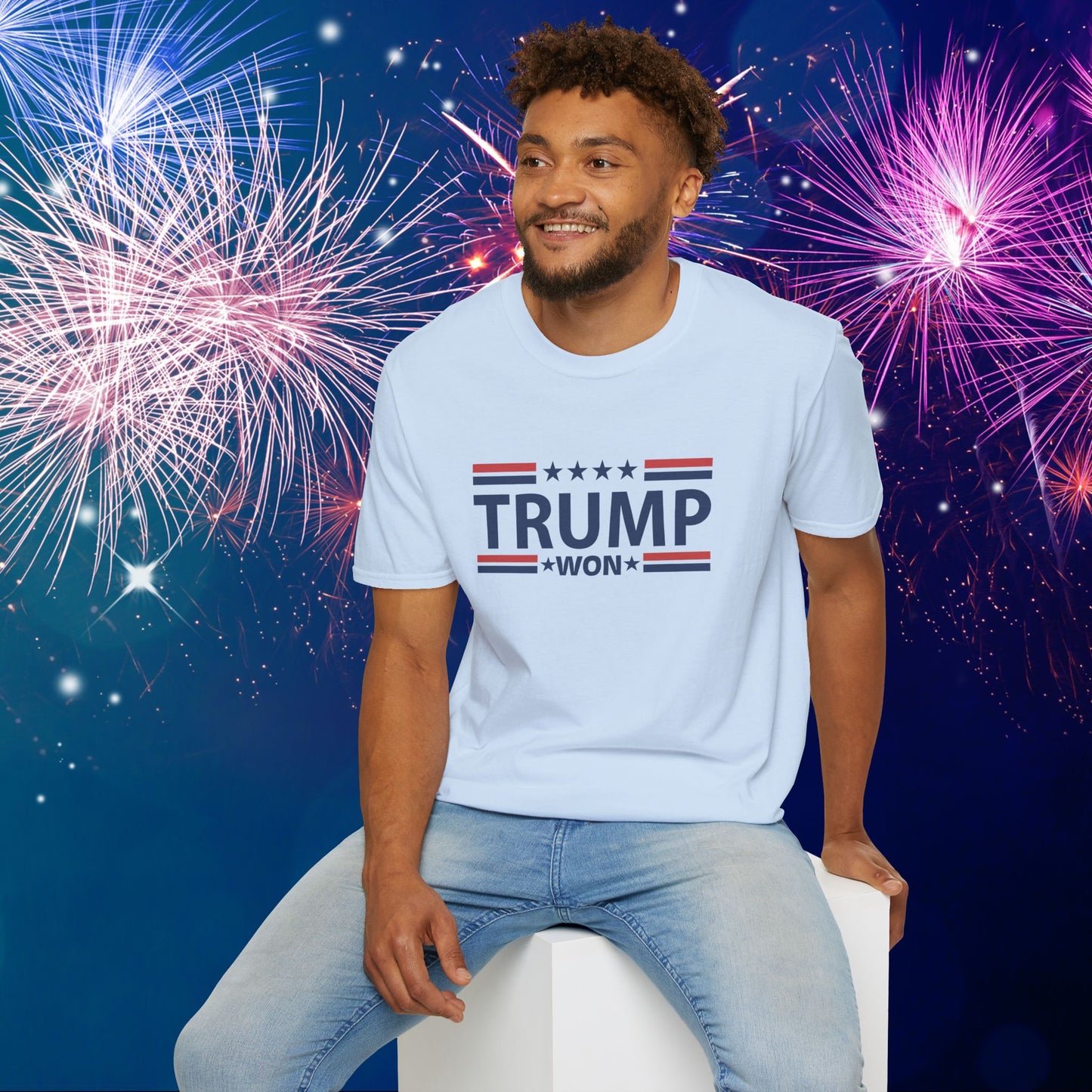 Trump Won (2) Adult T-shirt