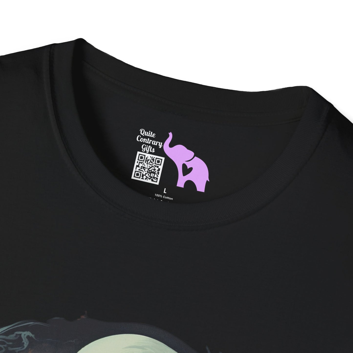 Creepy Ghost 9 Adult T-shirt