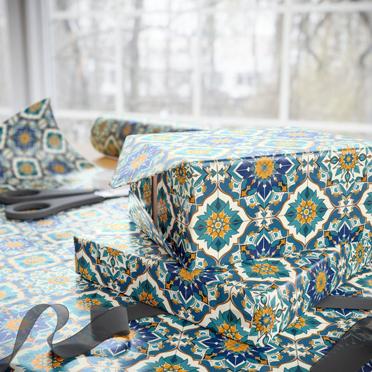 Mediterranean Lace Wrapping Paper