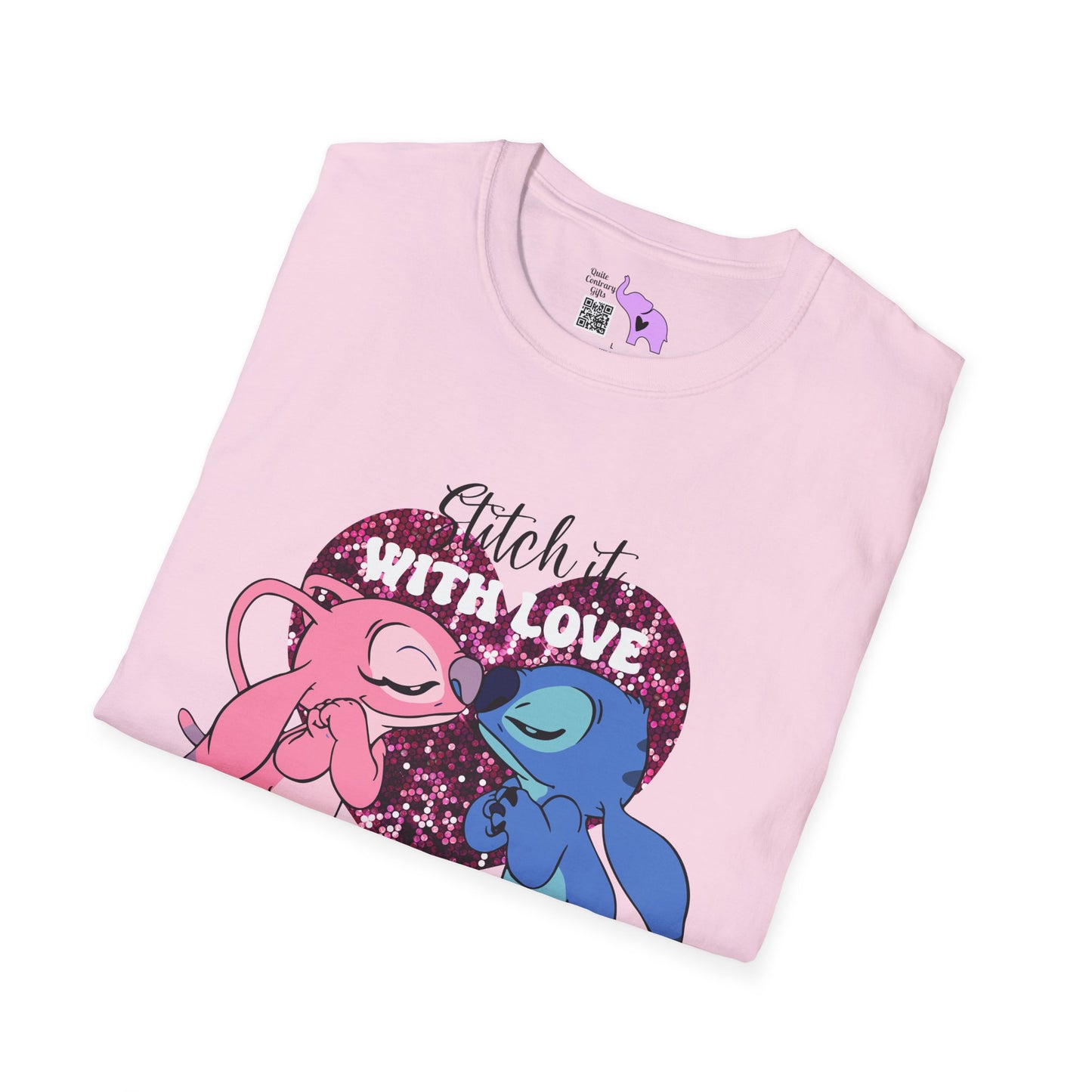 Stitch It With Love Adult T-shirt