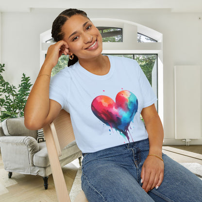Heart Colorway Adult T-shirt