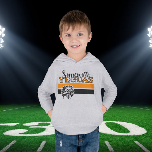 Somerville Yeguas w/Mascot & Stripes Toddler Hoodie