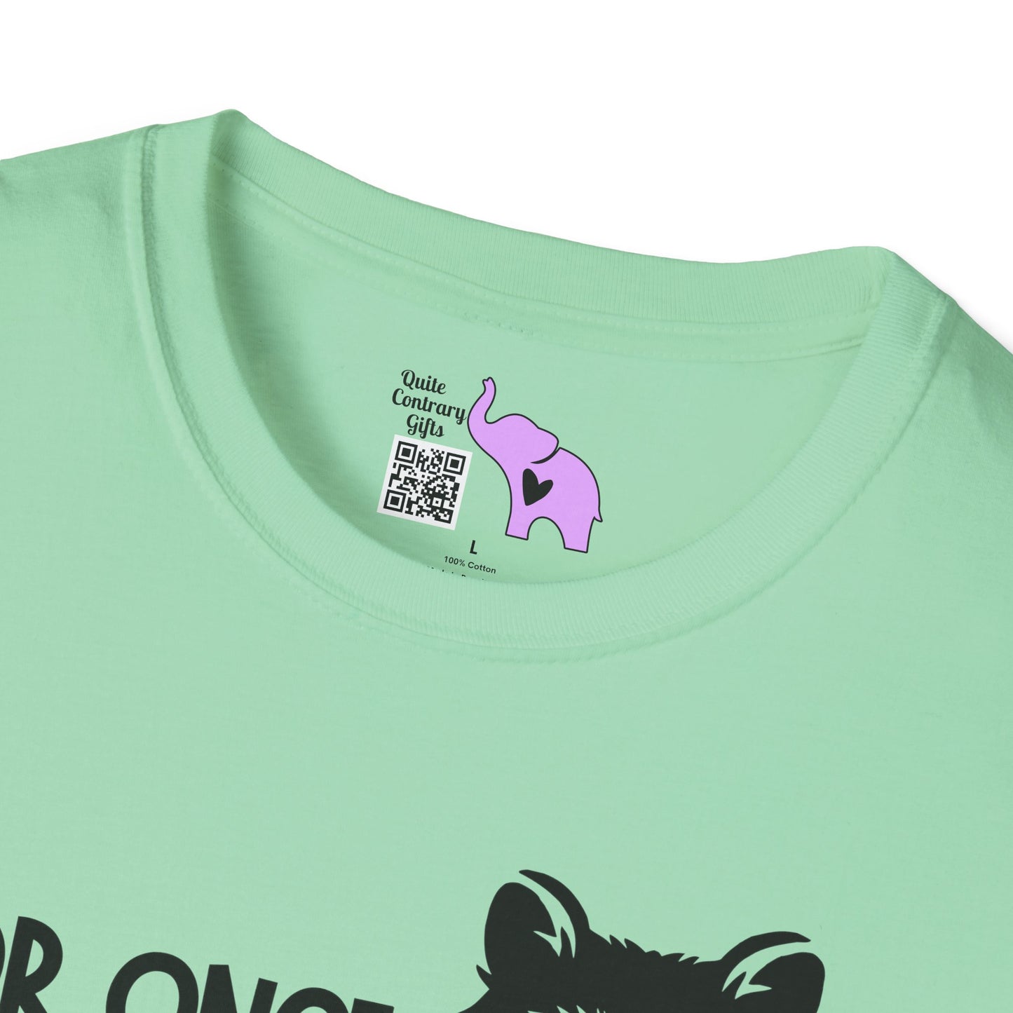 For Once I'd Like To Spiral Into Control Adult T-shirt