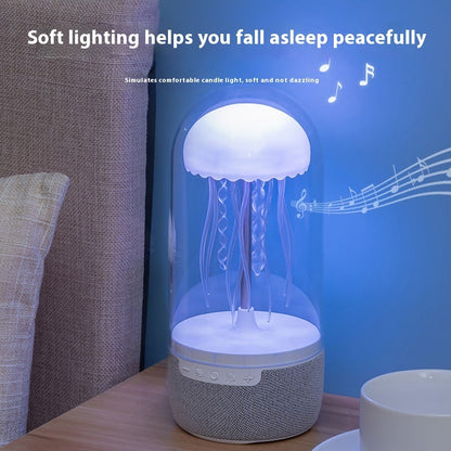 Colorful Jellyfish Bluetooth Speaker Lamp