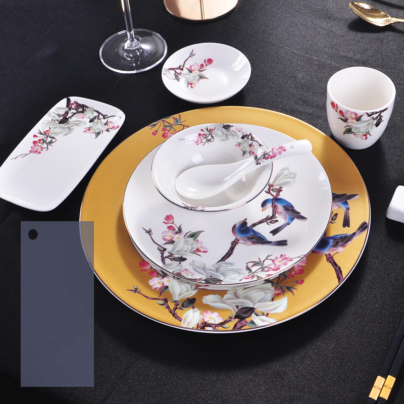 Bone China Ceramic Dinnerware Set
