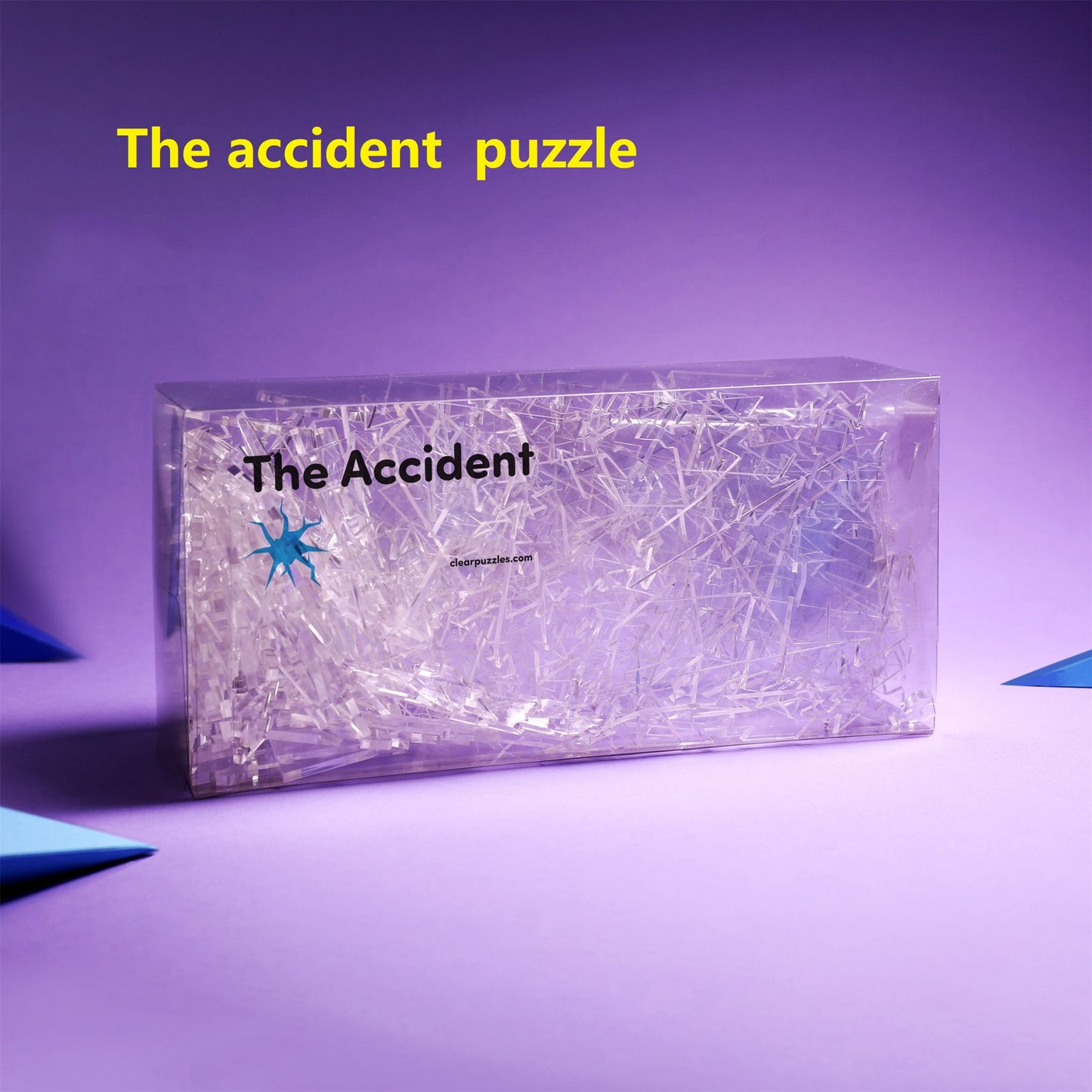 Broken Glass Clear Acrylic Super Difficult Puzzles