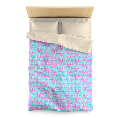Cotton Candy Camo Microfiber Duvet Cover