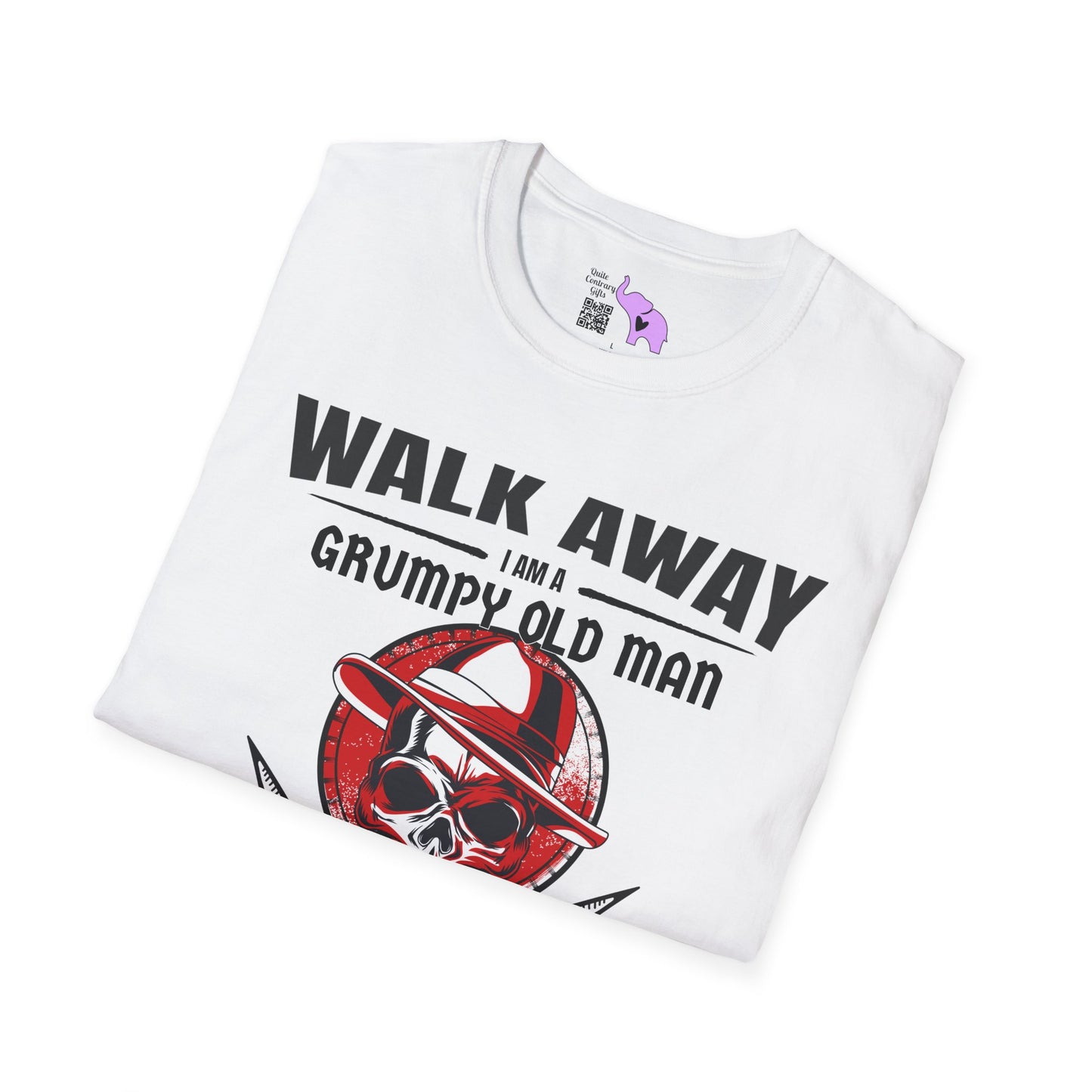 Walk Away I Am A Grumpy Old Man... Adult T-shirt