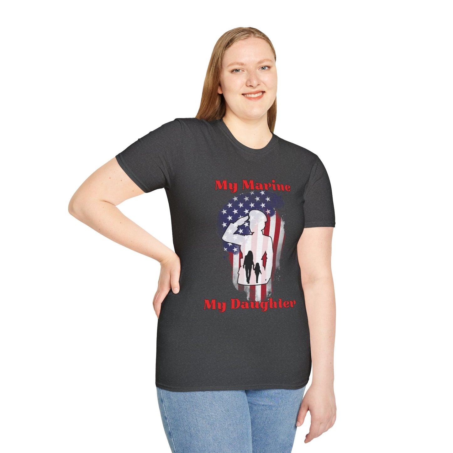 My Marine My Daughter (Mom) T-shirt