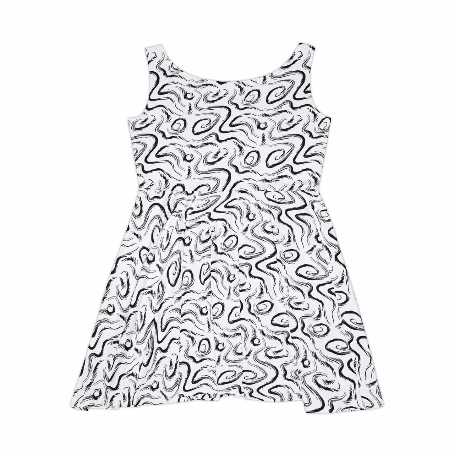 Grunge Scribbles Women's Skater Dress