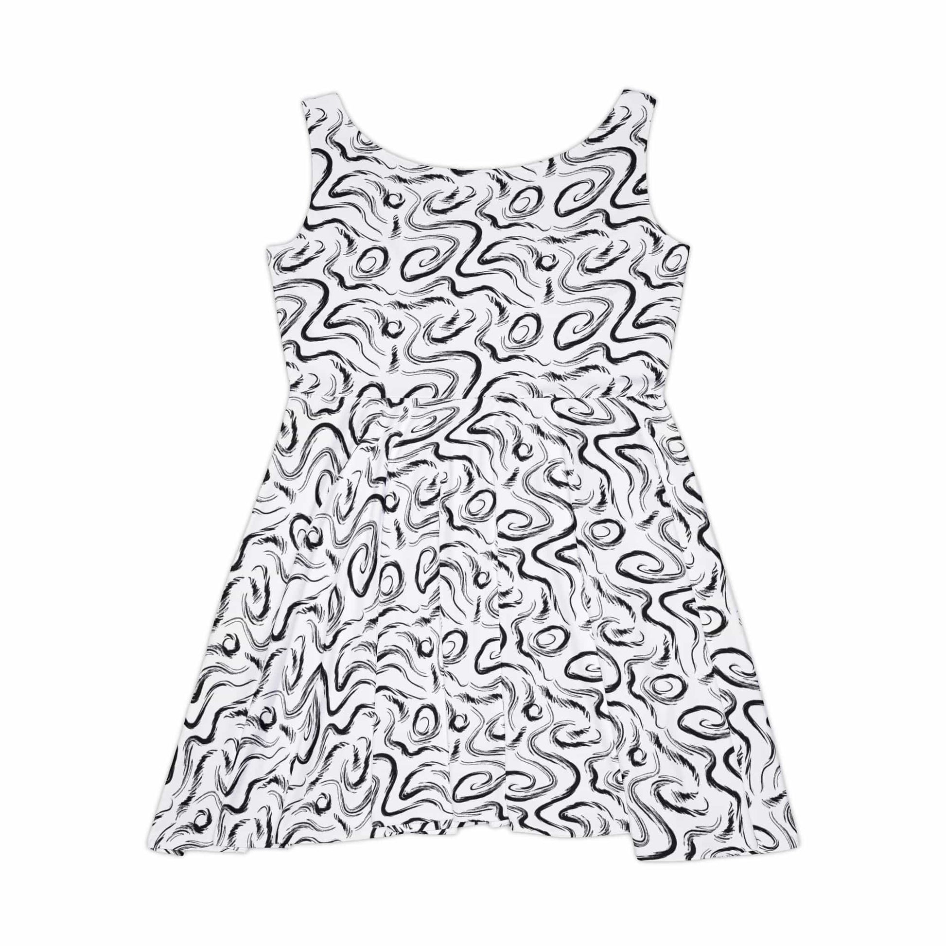 Grunge Scribbles Women's Skater Dress