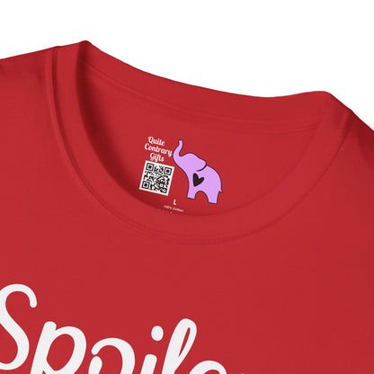 Spoiler Alert I Don't Care Adult T-shirt