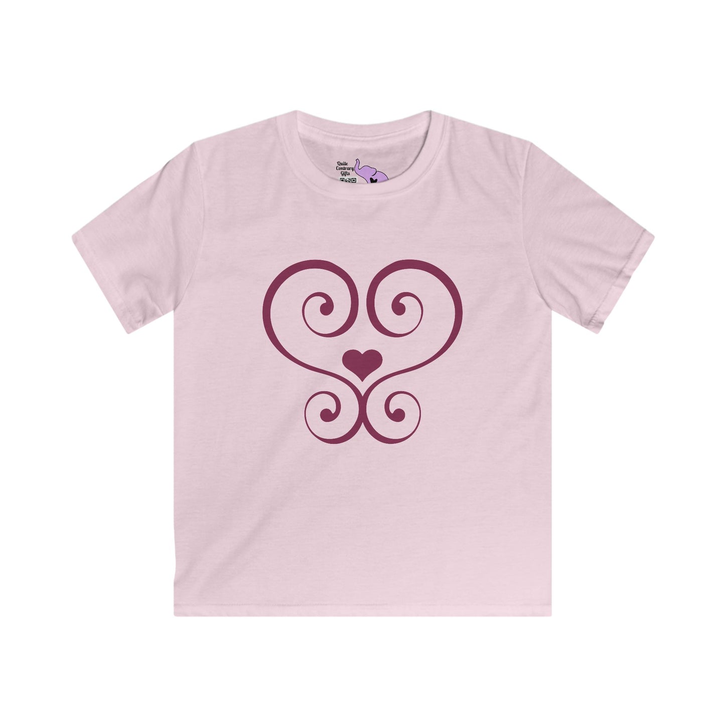 Heart 8 Youth Softstyle Tee