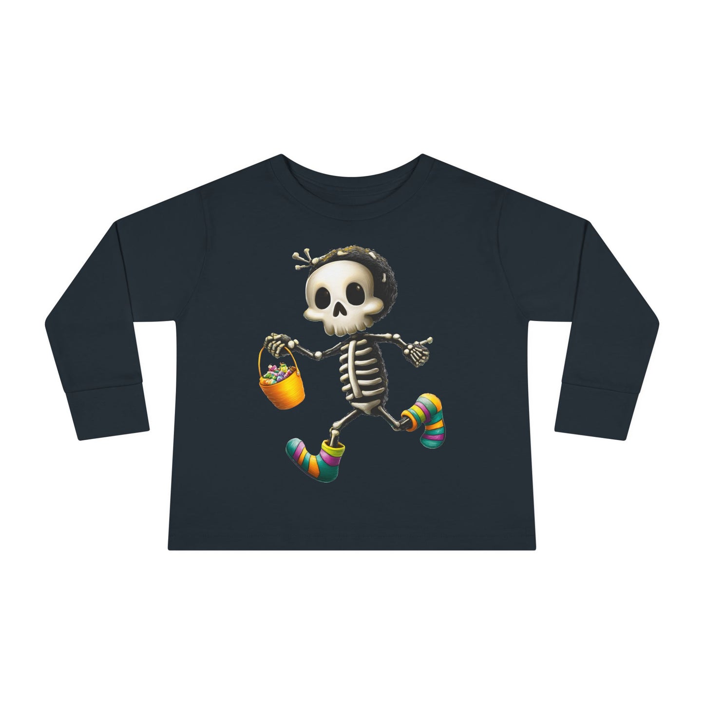 Bonesy Boo Toddler Long Sleeve Tee