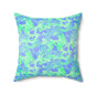 Glacier Grove Camo Throw Pillow