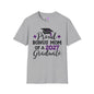 Proud Bonus Mom of a 2027 Graduate Adult T-shirt