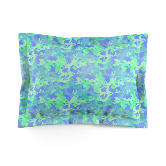 Glacier Grove Camo Microfiber Pillow Sham