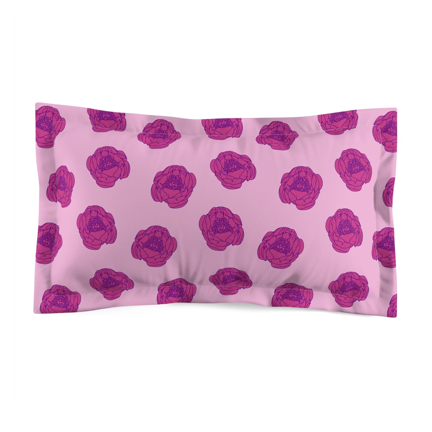 Rosy Dream Peonies Basic Bedding Set