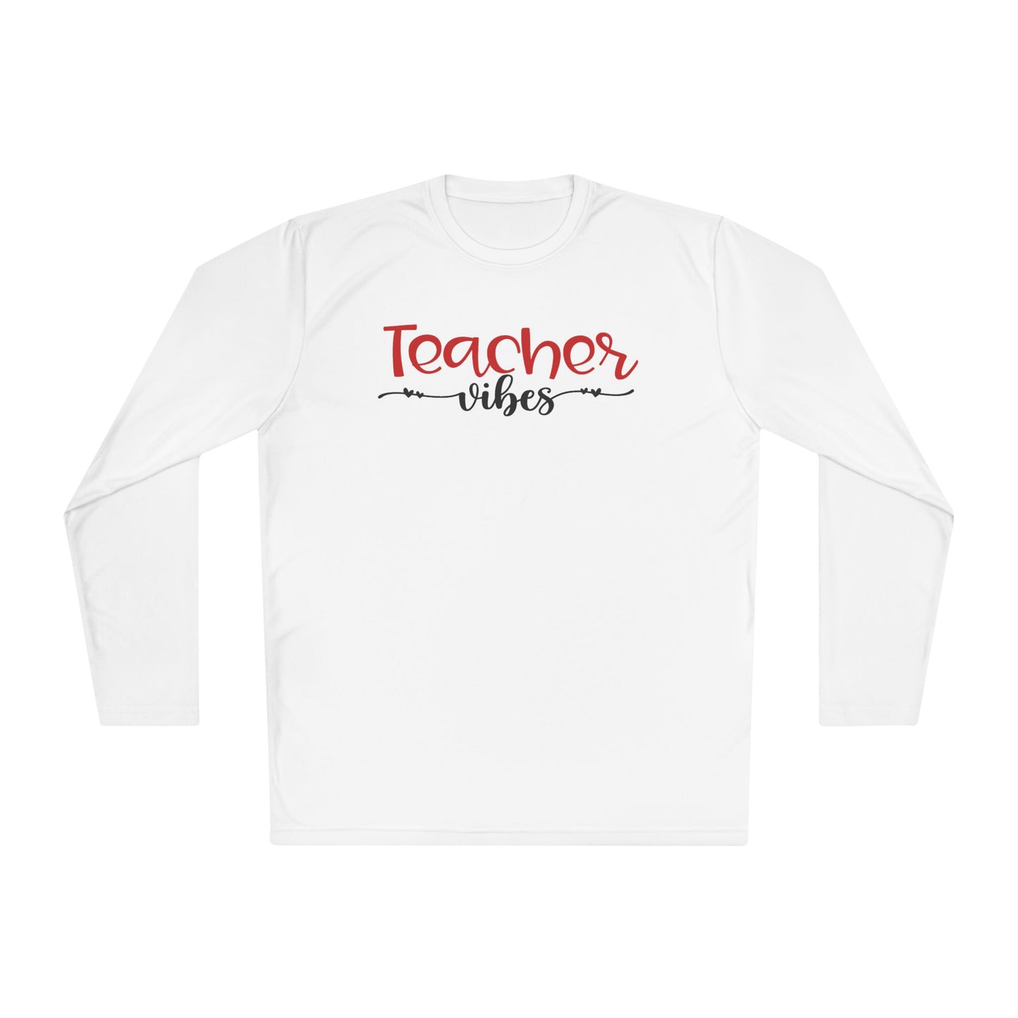Teacher Vibes Adult Long Sleeve Tee