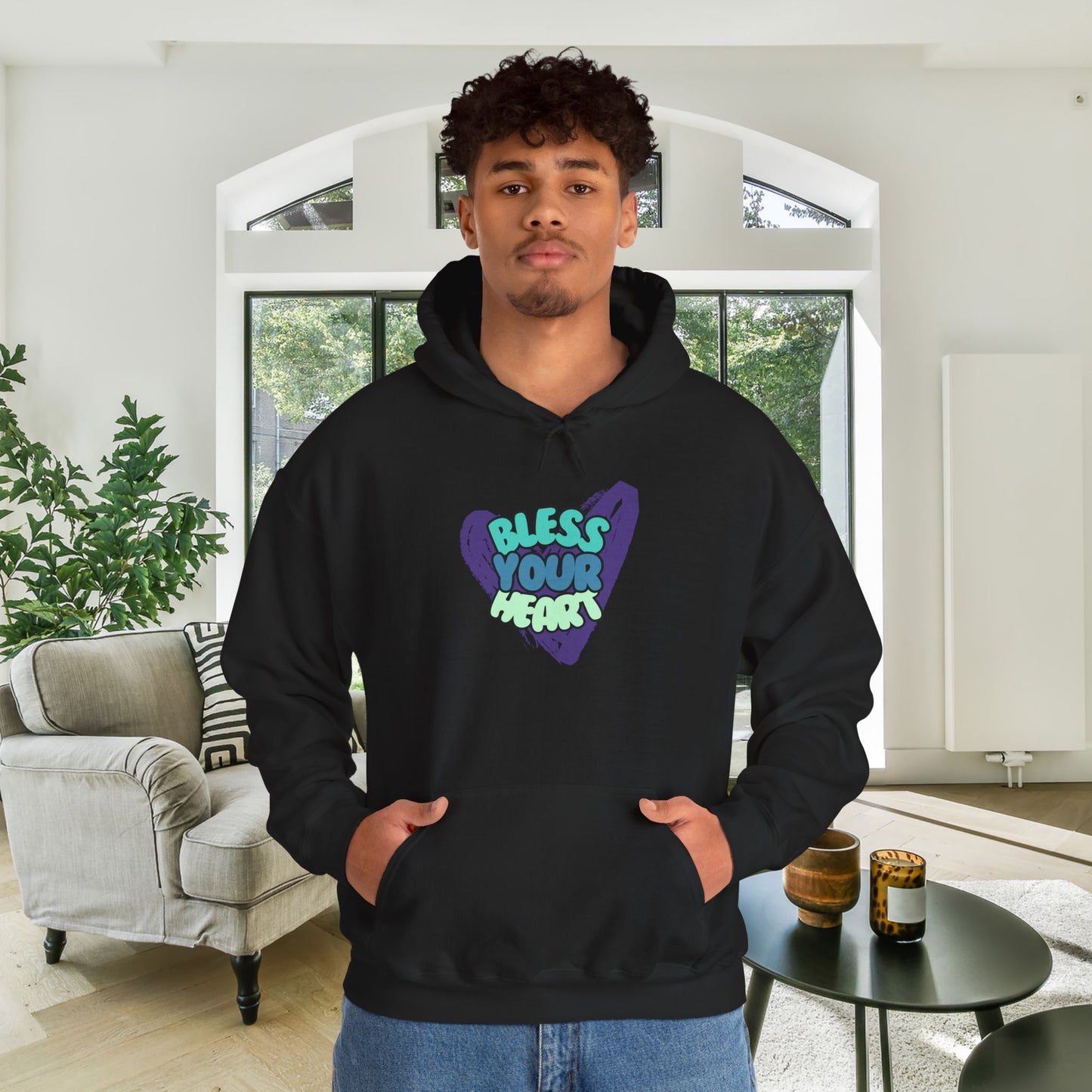 Bless Your Heart Heavy Blend™ Hooded Sweatshirt