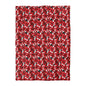Inked Poinsettias Microfiber Duvet Cover