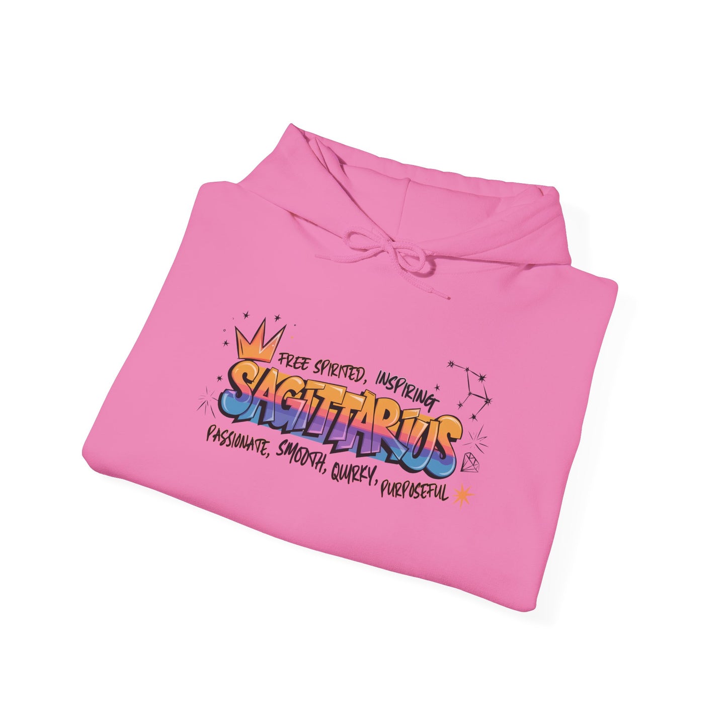 Sagittarius Street Art Heavy Blend™ Hooded Sweatshirt