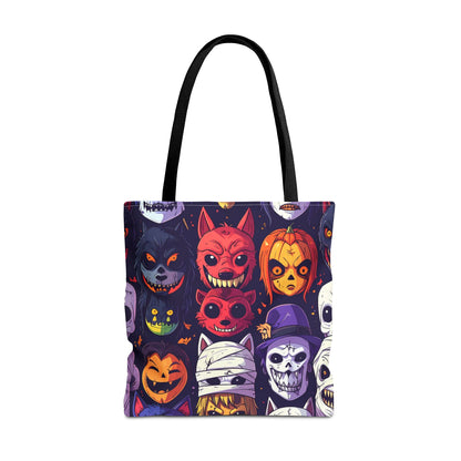 Monster Mash Up Canvas Tote Bag