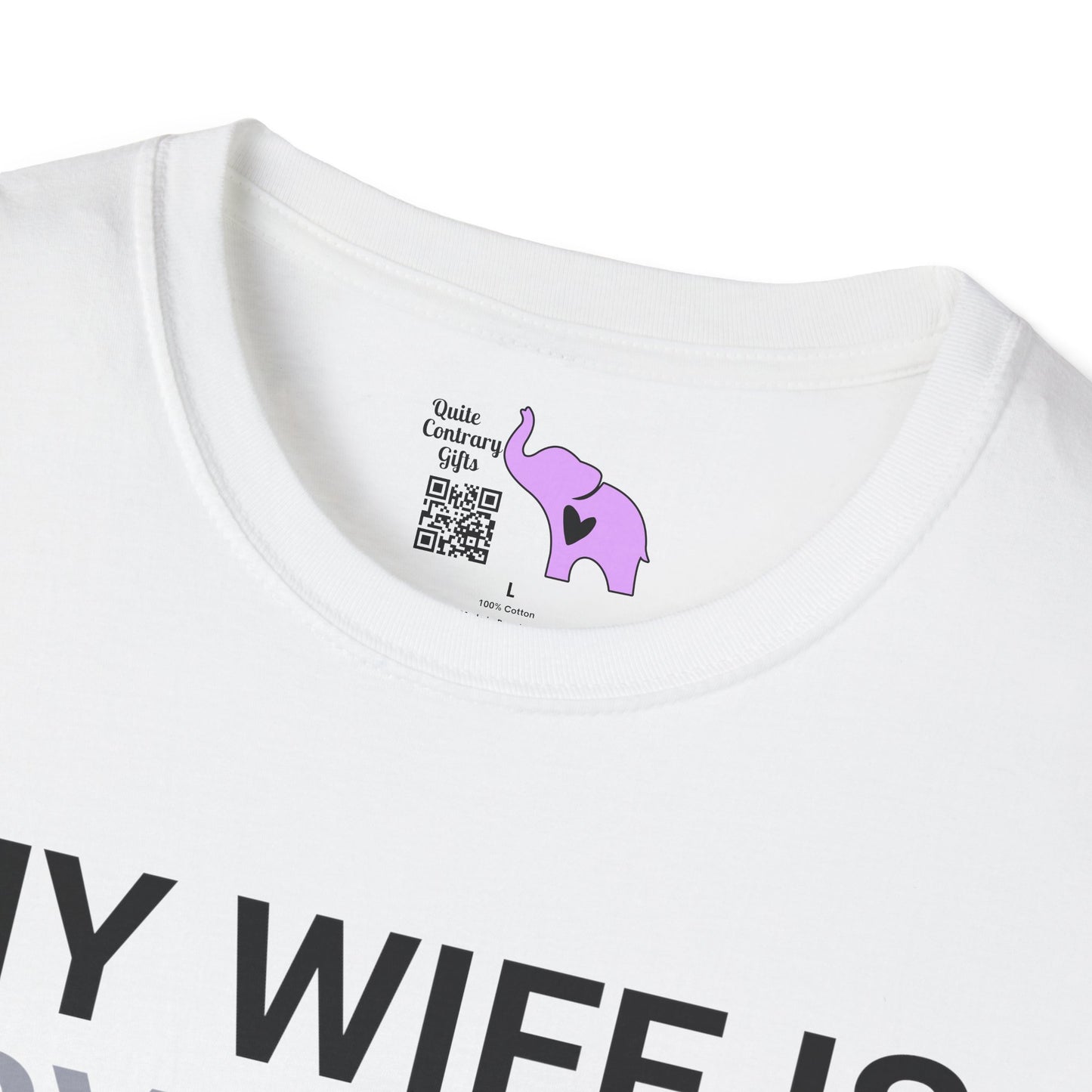 My Wife Is psycHOTic Adult T-shirt