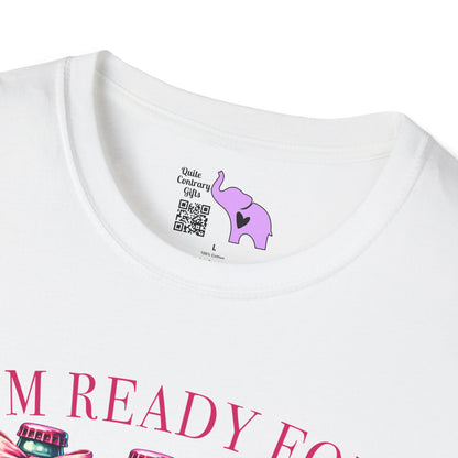 I'm Ready for Beerloween Pink Adult T-shirt